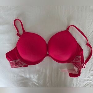 victorias secret PINK brand wear everywhere super push up bra 32d